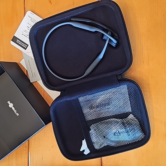 Aftershokz wireless stero bone conducting headset...black & gray ASC100 - Picture 5 of 14